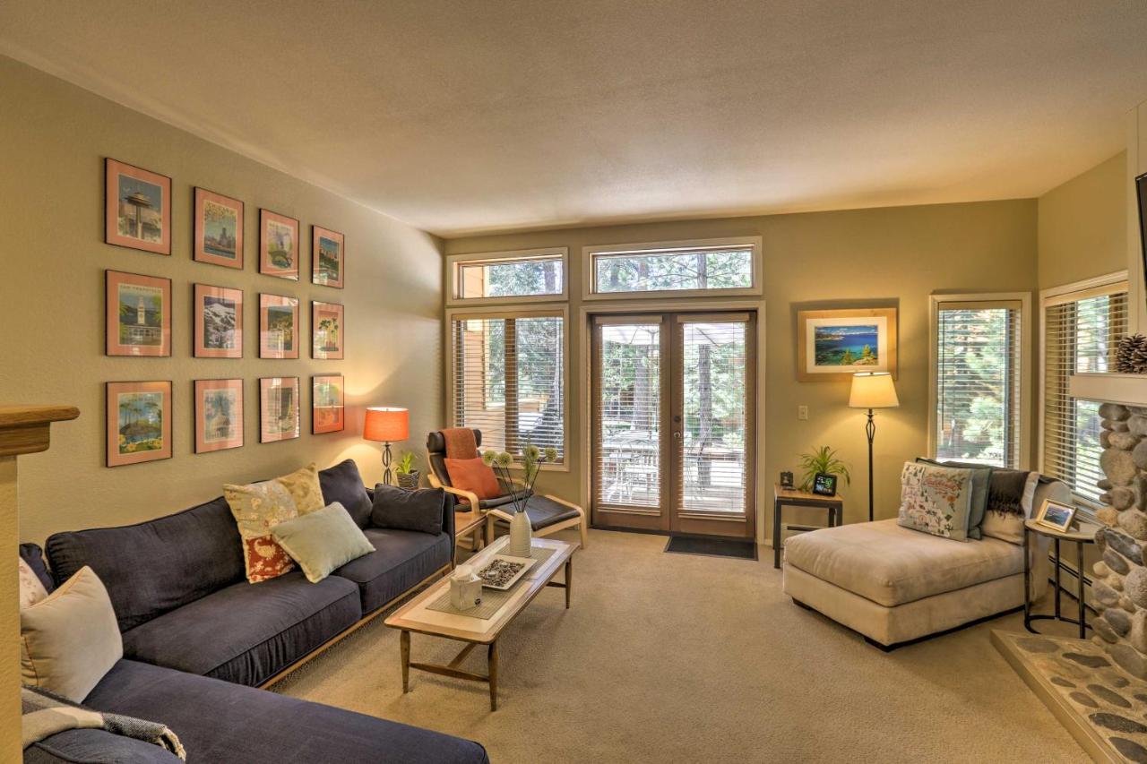 Corner-Unit Condo With Grill Walk To Lake Tahoe! Incline Village Dış mekan fotoğraf